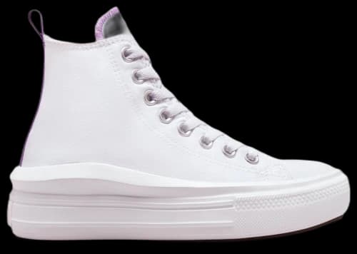 Converse Chuck Taylor All Star Move Platform Hi White Pixel Purple (GS)