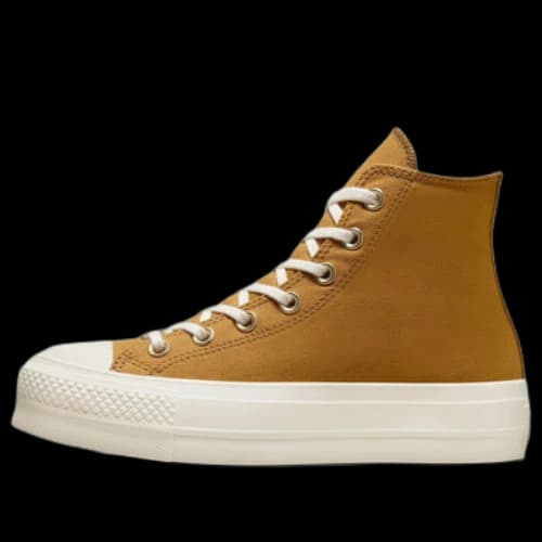 Converse Chuck Taylor All Star Lift Platform 'Brown Yellow' (Women's)