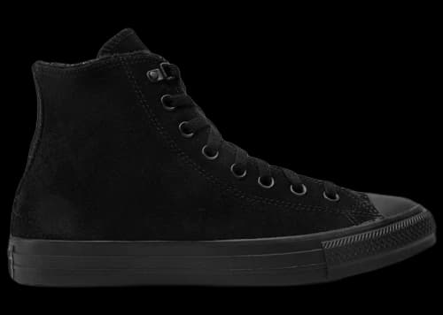 Converse Chuck Taylor All Star Suede Faux Fur Hi Triple Black