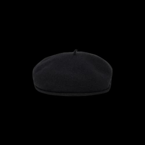 Marine Serre Embroidered French Beret 'Black'