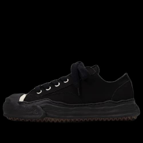 Maison MIHARA YASUHIRO HANK OG Sole Canvas Low-top Sneaker 'Black'