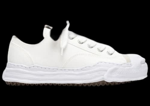 Maison Mihara Yasuhiro Hank OG Sole Canvas Low White