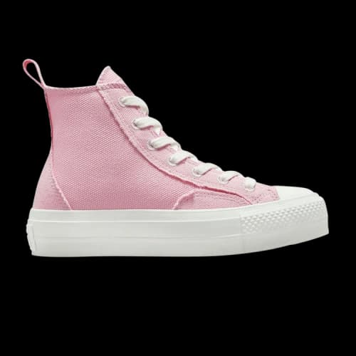 Converse Chuck Taylor All Star Lift Platform High 'Oversized Patch - Sunrise Pink' (Women's)