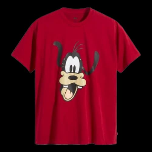 LEVI'S Levis x Disney Mickey Short Sleeve Red