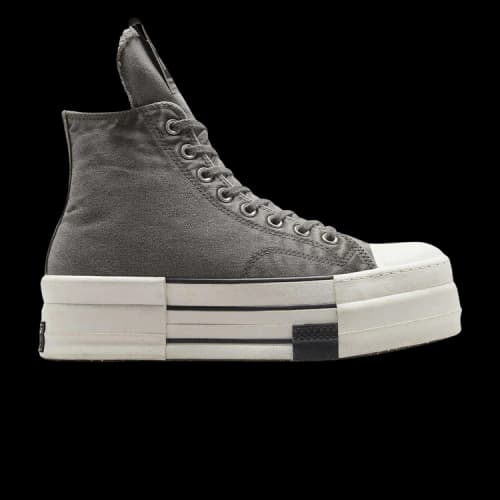 Rick Owens DRKSHDW x Converse DBL DRKSTR OVERDYE Chuck 70 'Concrete'