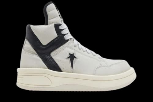 Converse Rick Owens x DRKSHDW TURBOWPN Mid 'Oyster Black'