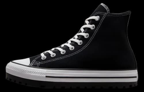 Converse Chuck Taylor All Star City Trek Hi Black White