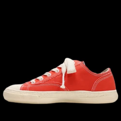 Maison MIHARA YASUHIRO PAST Sole 6 - Hole Low-top Sneaker 'Red'