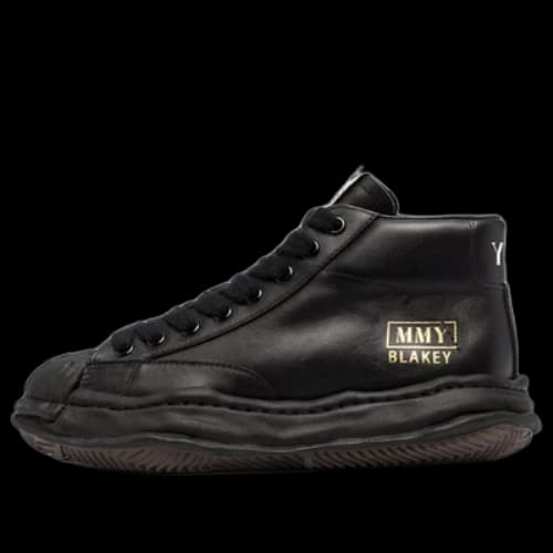 Maison MIHARA YASUHIRO BLAKEY OG Sole Leather High-top 'Black'