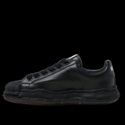 Maison MIHARA YASUHIRO BLAKEY OG Sole Leather Low-top Sneaker 'Black'