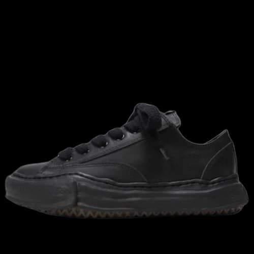 Maison MIHARA YASUHIRO PETERSON Original Sole Leather Low 'All Black'
