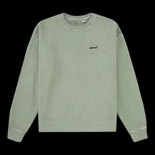 LEVI'S Levis Unisex Logo Bandhnu Knitting Round-Neck Sweatshirt Green