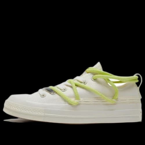 Converse Chuck 70 Double Laces ' White Green'