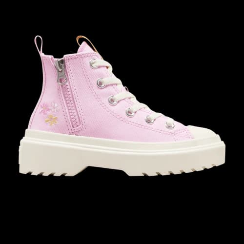 Converse Chuck Taylor All Star Lugged Lift Platform High GS 'Embroidered flowers'