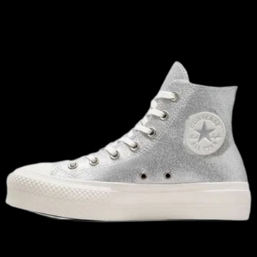 Converse Chuck Taylor All Star Lift Hi 'Silver' (Women's)