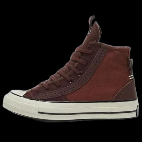 Converse Chuck 70 Leather & Suede Sneakers 'Charcoal'