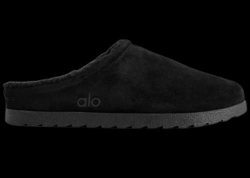 Alo Yoga Sherpa Recovery Slipper Black
