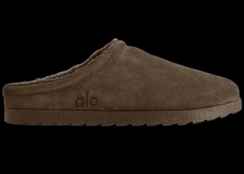 Alo Yoga Sherpa Recovery Slipper Espresso