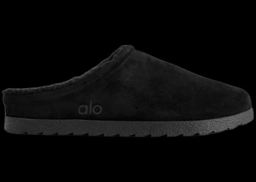Alo Yoga Recovery Slipper Black
