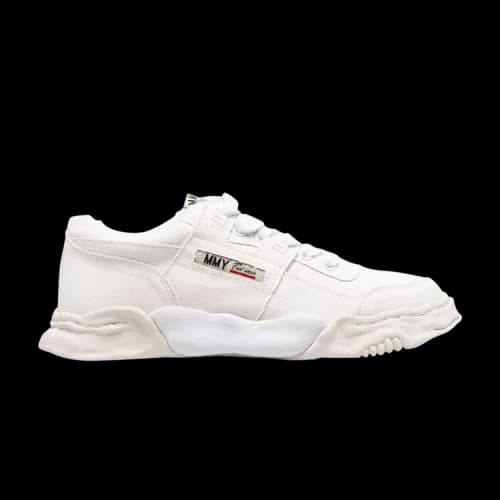 Maison Mihara Yasuhiro Parker OG Sole Cow Canvas Low 'White'