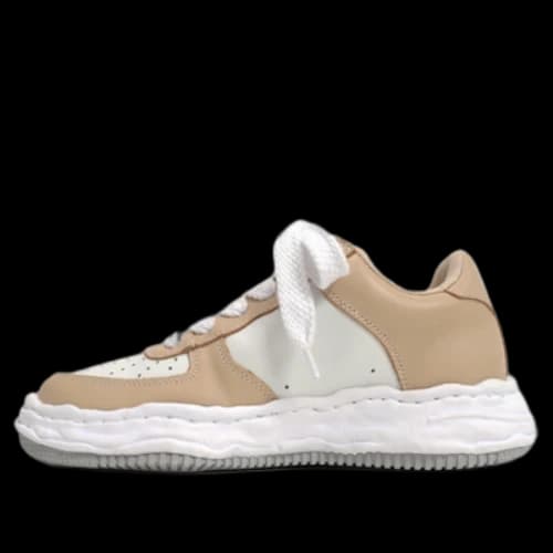 Maison MIHARA YASUHIRO WAYNE OG Sole Leather Low-top Sneaker 'Beige White'