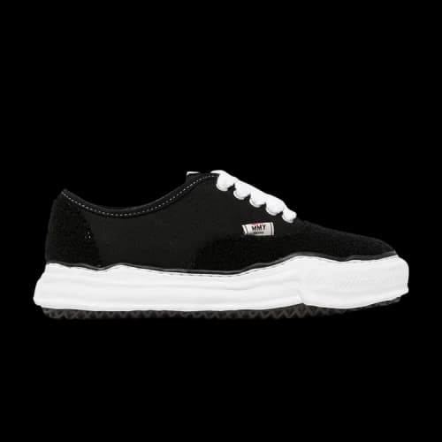 Maison Mihara Yasuhiro Baker OG Sole Canvas Low 'Black'