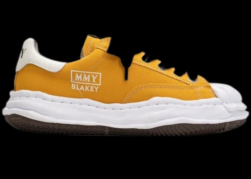 Maison Mihara Yasuhiro Blakey OG Sole Canvas Low Yellow
