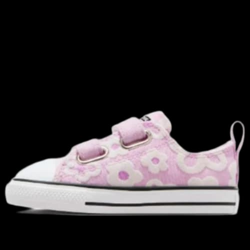 (TD) Converse Chuck Taylor All Star Blossoms Easy On Low Top 'Lilac'