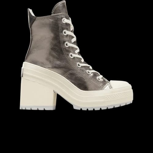 Converse Chuck 70 De Luxe Heel High 'Metallic Gunmetal' (Women's)