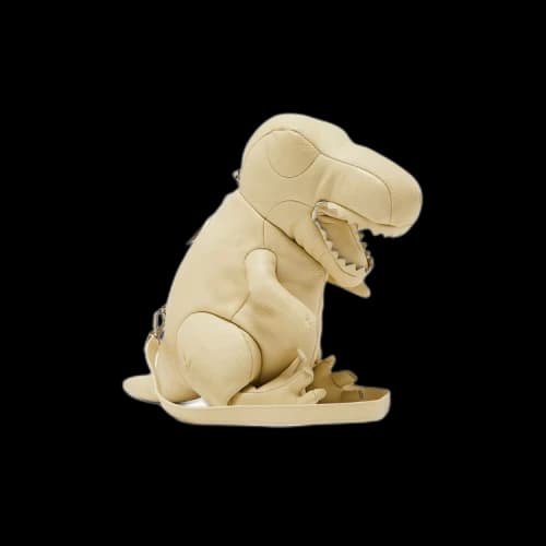 Maison Mihara Yasuhiro T-Rex Cow Leather Bag 'Beige'