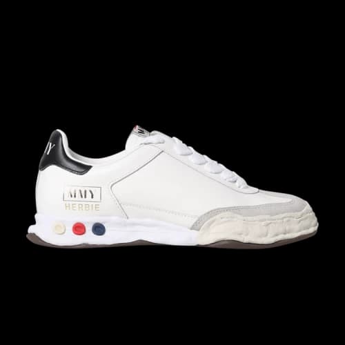 Maison Mihara Yasuhiro Herbie OG Sole Leather Low 'White'