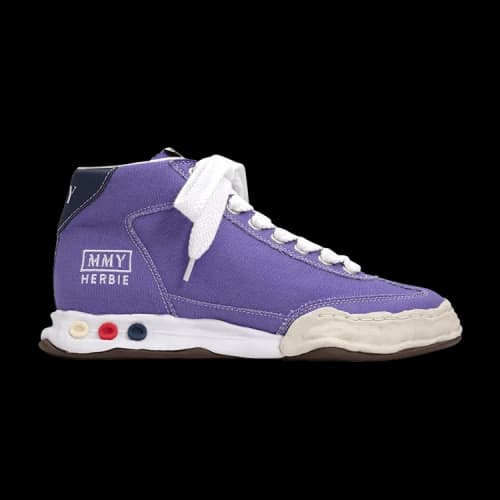 Maison Mihara Yasuhiro Herbie OG Sole Canvas High 'Purple'