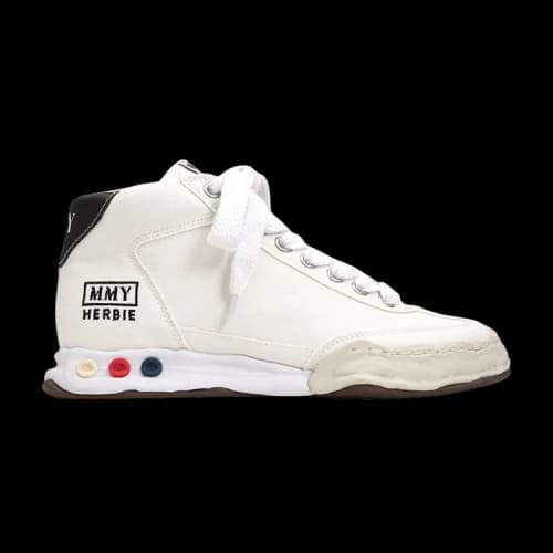 Maison MIHARA YASUHIRO HERBIE OG Sole Canvas High-top Sneaker 'White'