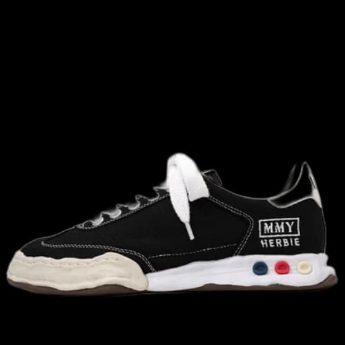 Maison MIHARA YASUHIRO HERBIE OG Sole Canvas Low-top Sneaker 'Black'