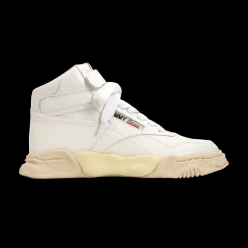 Maison Mihara Yasuhiro Freddie Paraffin Vintage Sole Leather High 'White'