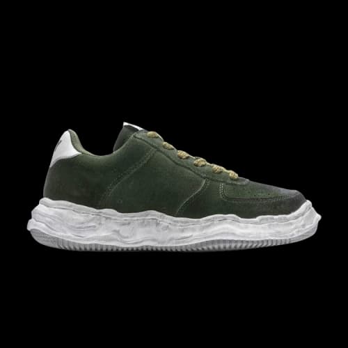 Maison Mihara Yasuhiro Wayne Brushed Suede Low 'Green'