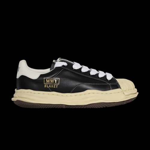 Maison MIHARA YASUHIRO BLAKEY VL OG Sole Leather Low-top Sneaker 'Black'