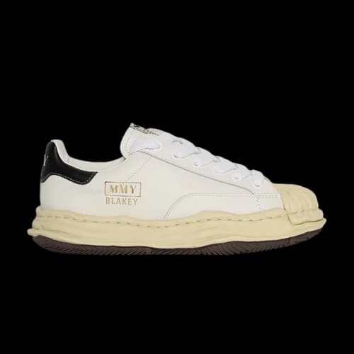 Maison MIHARA YASUHIRO BLAKEY VL OG Sole Leather Low-top Sneaker 'White'