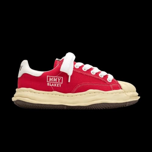 Maison Mihara Yasuhiro Blakey OG Sole Vintage Canvas Low 'Red'