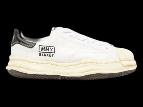 Maison Mihara Yasuhiro Blakey Vintage Sole Canvas Low White