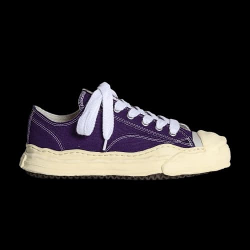 Maison Mihara Yasuhiro Hank Vintage Sole Canvas Low 'Purple'