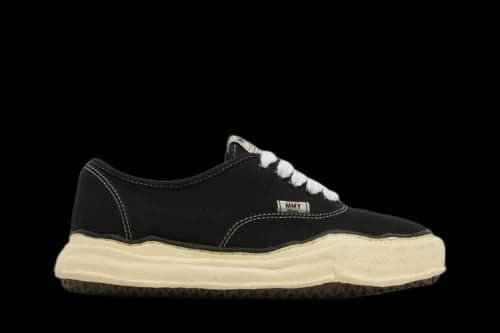 Maison Mihara Yasuhiro Baker OG Sole Vintage Canvas Low 'Black'