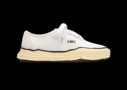 Maison Mihara Yasuhiro Baker Vintage-Like OG Sole Canvas Low White