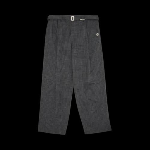 Maison Mihara Yasuhiro Basket Weave Twisted Check Trousers 'Grey'