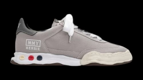 Maison Mihara Yasuhiro Herbie OG Sole Canvas Low Grey