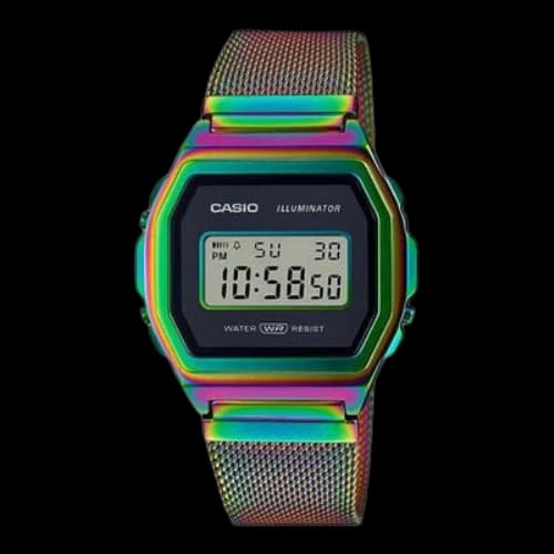 CASIO Retro Small Watch Multi-Color Multi-color Digital
