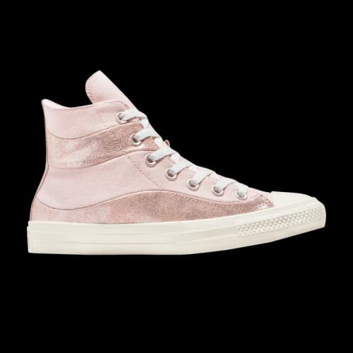 Converse Chuck Taylor All Star High 'Suede Shimmer - Blush Hush Pink'