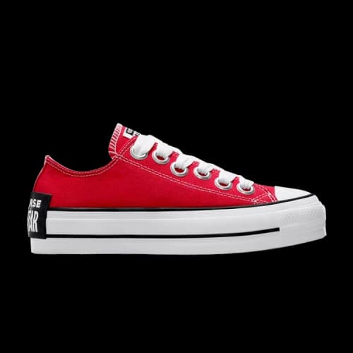 Converse Chuck Taylor All Star Lift Platform Low 'Sketch - Red' (Women's)