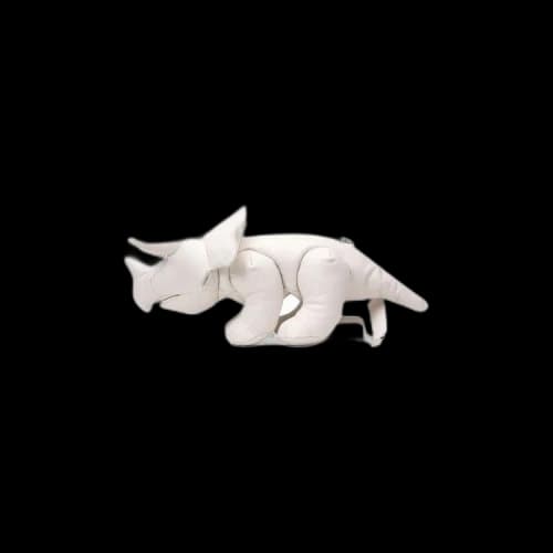 Maison Mihara Yasuhiro Triceratops Bag 'White'