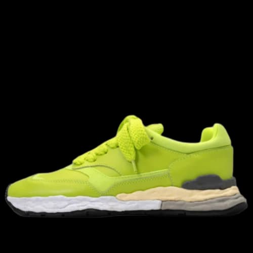 Maison MIHARA YASUHIRO GEORGE OG Sole Leather Low-top Sneaker 'Green'